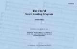 The Choral Score Reading Program - Workbook The Choral Score Reading Program - Workbook